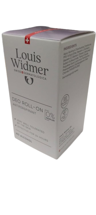 Louis Widmer Deo Roll-On Antiperspirant – Alcohol-Free, Fragrance-Free, 24-Hour Protection | Made in Switzerland - Image 2